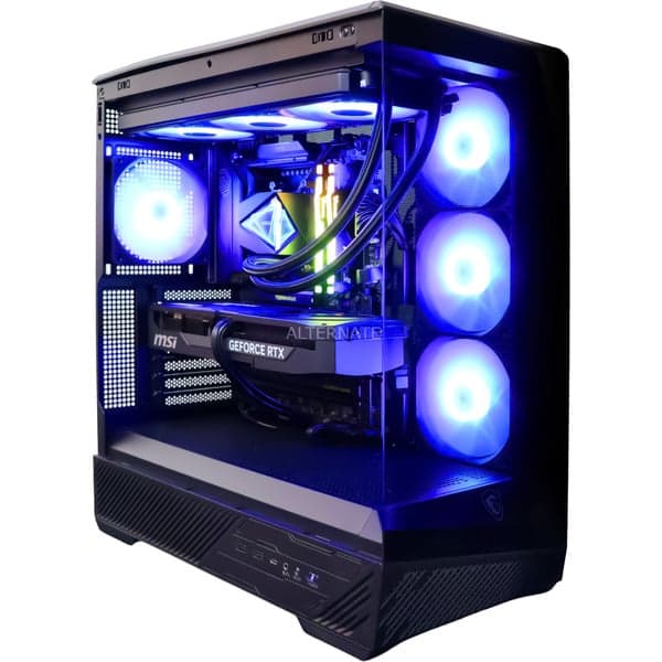 Thunderstorm Pro x MSI Edition Ryzen 7 - RTX 5070 Ti gaming pc - View 1