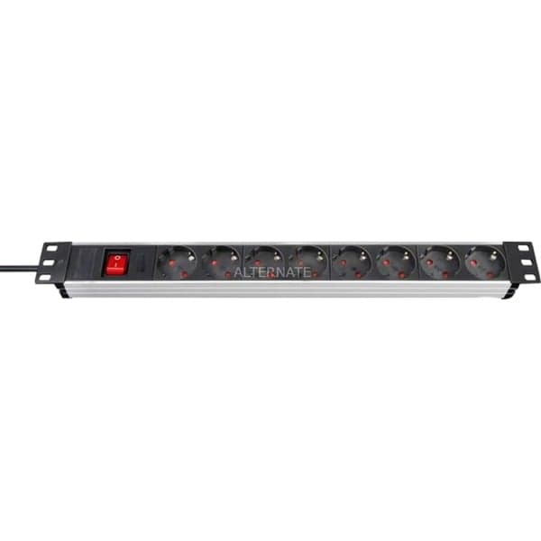 Premium-Line Technic Alu 19\" 8x stekkerdoos - View 1