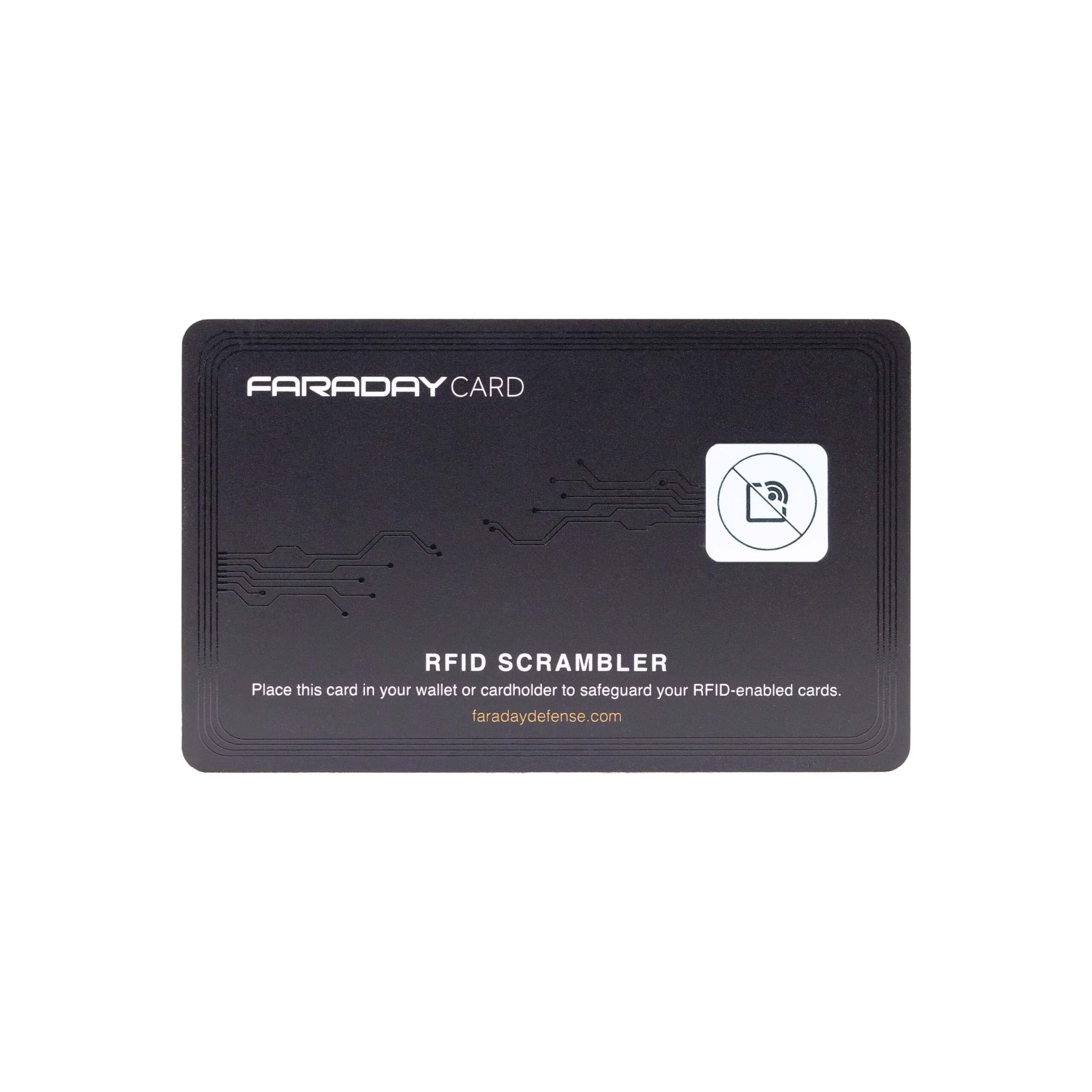 Faraday Card β RFID Scrambler - View 1