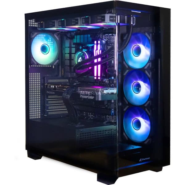 Thunderstorm Pro Ryzen 7 - RX 9070 XT gaming pc - View 1