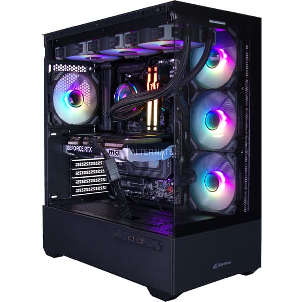 Thunderstorm Pro Ryzen 7 - RTX 5070 gaming pc - View 1