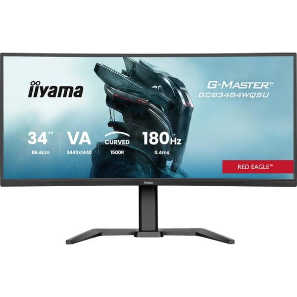 G-Master Red Eagle GCB3484WQSU-B1 34\" Curved UltraWide gaming monitor - View 1