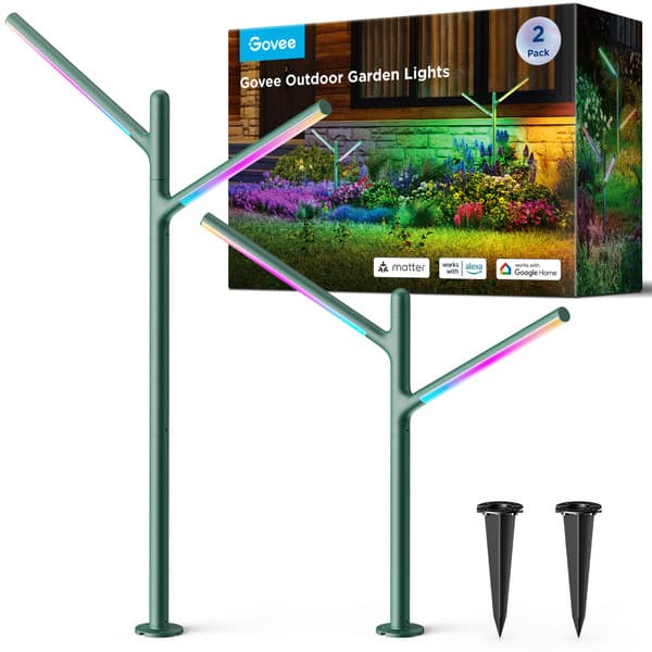 Outdoor Garden Lights - 2-pack sfeerverlichting - View 1