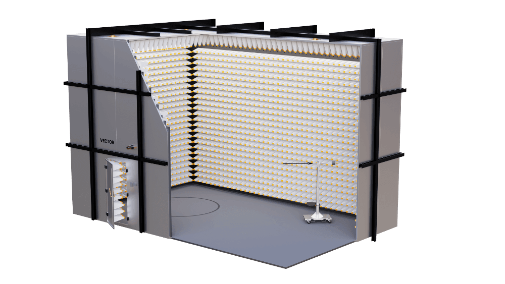 VC3 3 Meter Semi Anechoic EMC Chamber - View 1