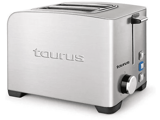 Taurus 960646000 Mytoast II Legend Broodrooster 2 sleuven 850W roestvrij staal grijs LED - View 1