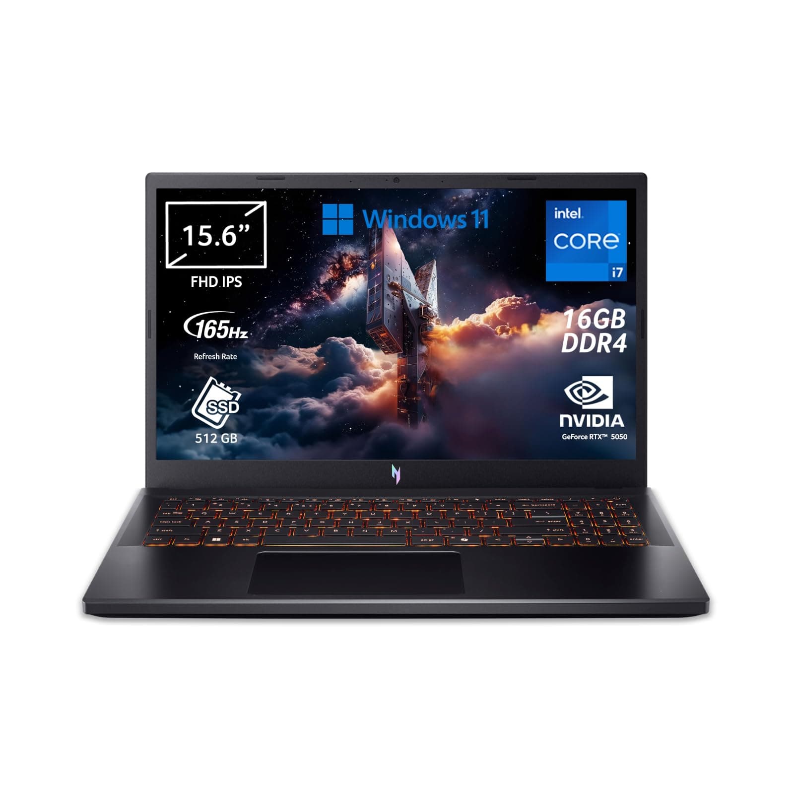 Acer Nitro V 15 ANV15-52-77F6 i7-13620H/16GB/512 GB SSD/NVIDIA RTX 5050/15.6 Full HD/Windows - View 1