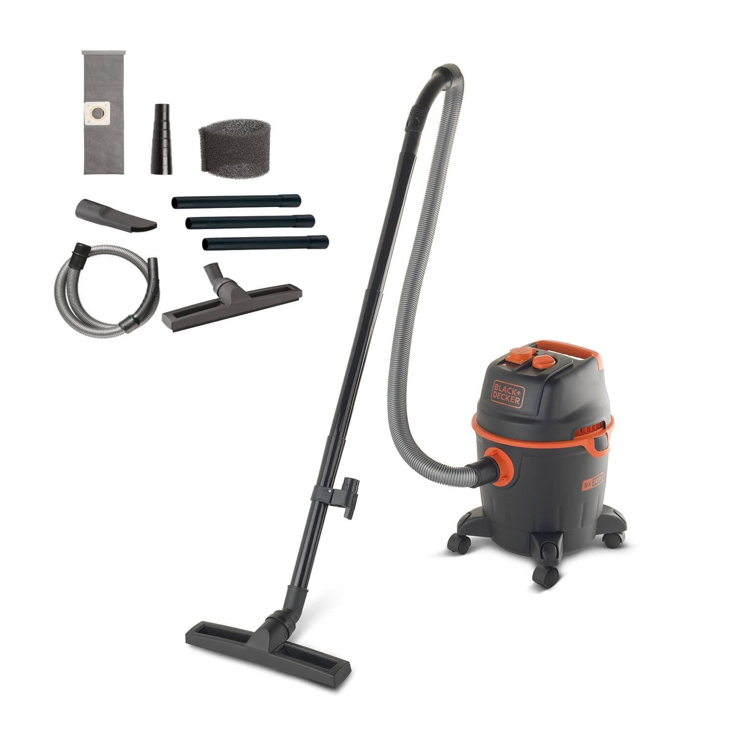 Black+Decker BXVC20PTE Nat- en droogzuiger 1200W 20L stopcontact - View 1