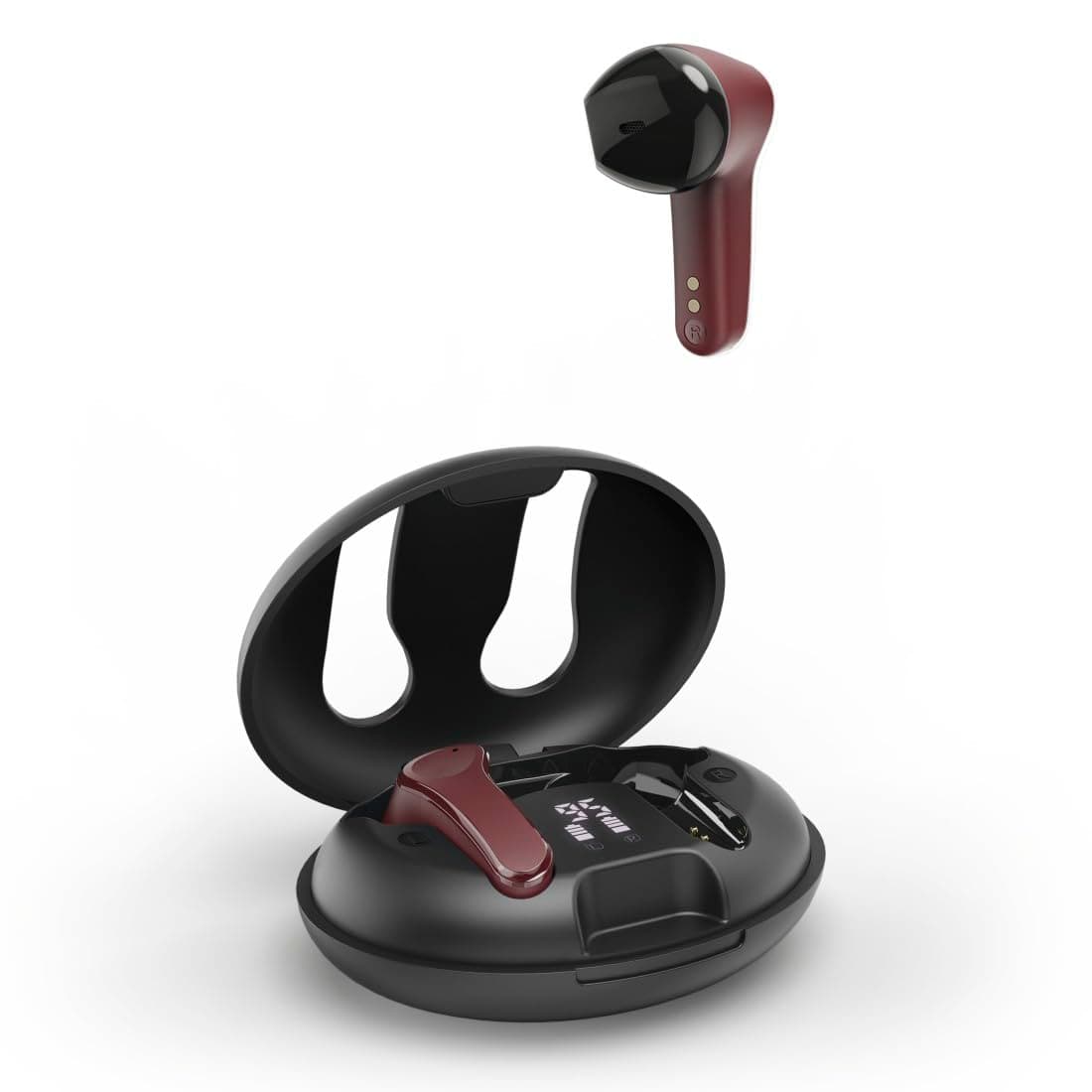 Hama Spirit Unchained Bluetooth Hoofdtelefoon Rood ENC, 16u, Draadloos Opladen, Microfoon - View 1