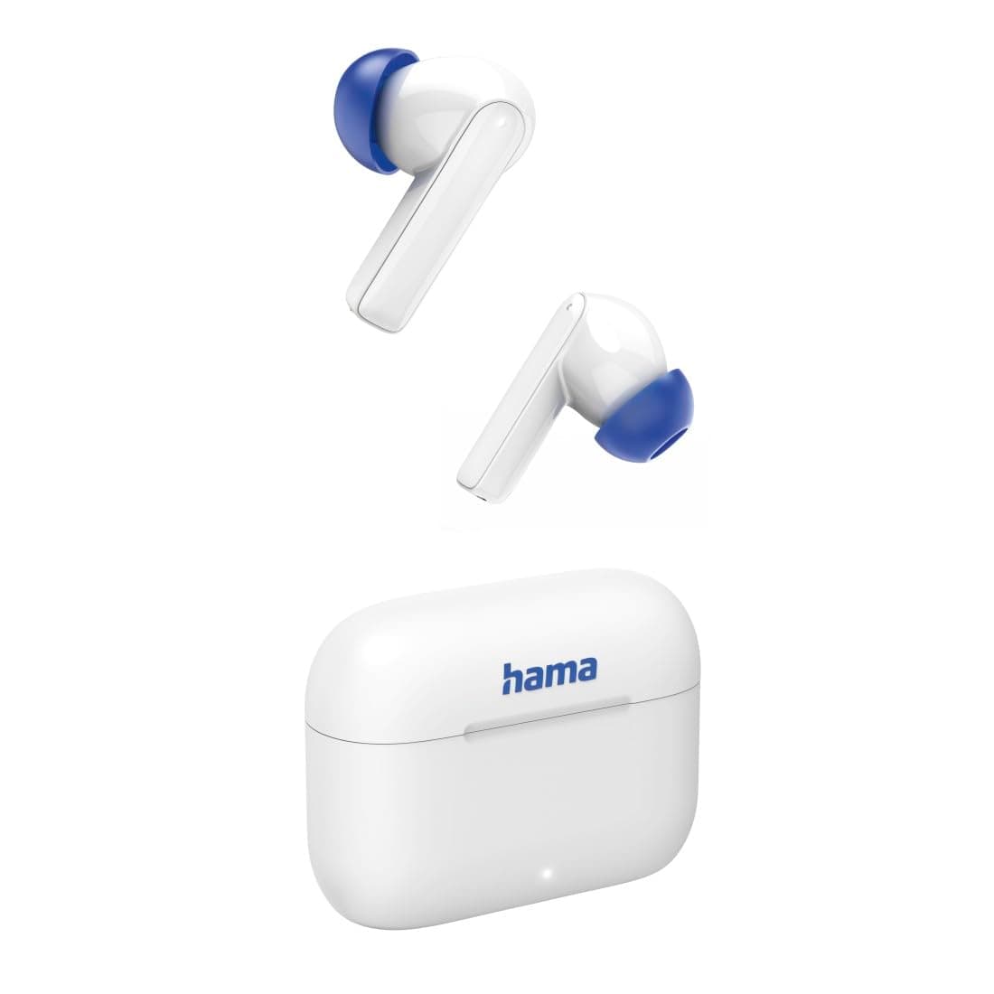 Hama Passion Clear II Draadloze Bluetooth-hoofdtelefoon met ANC, snelladen, microfoon, Wit - View 1