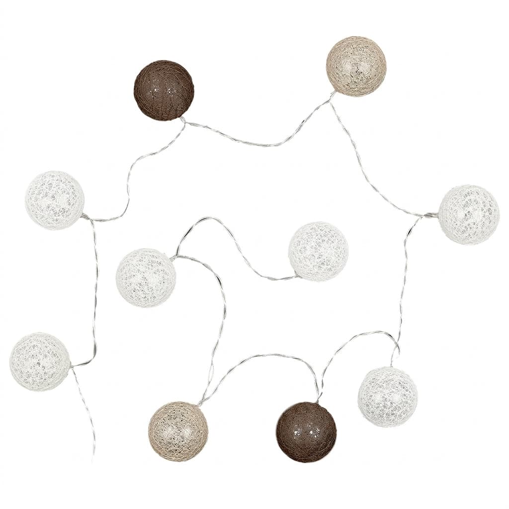 Home Deco Light Lichtsnoer 10 LED met draadballen 190 cm - View 1