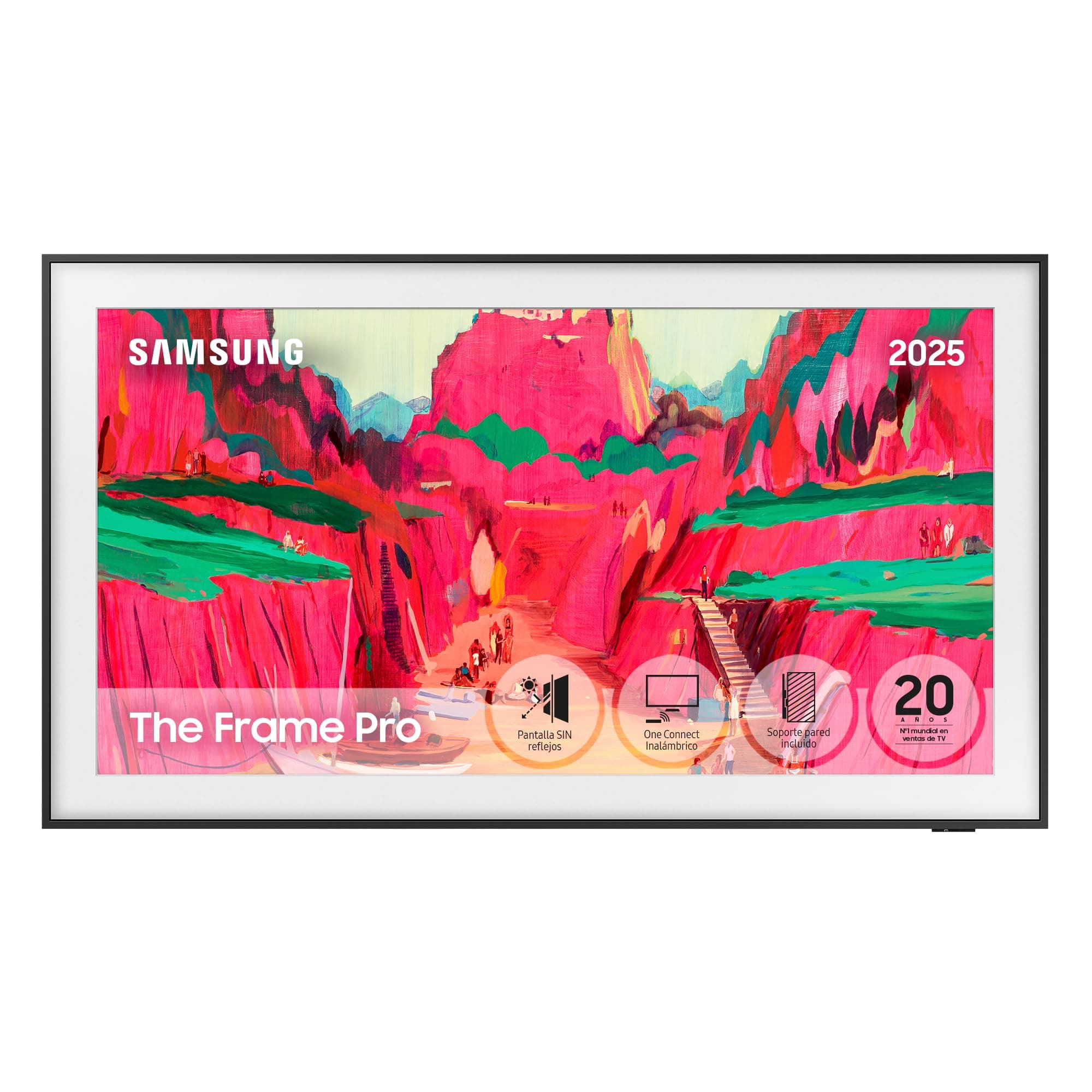 Samsung TQ85LS03FWU/85"/Neo QLED/4K Ultra HD/Smart TV/Kunstgalerie Display Mate Verwisselbare - View 1