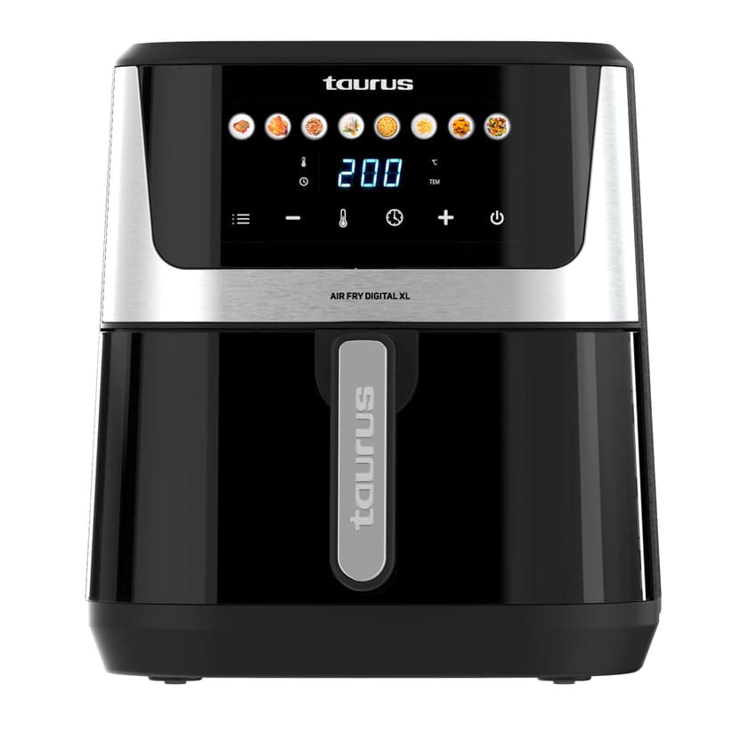 Taurus Air Fry Digital XL heteluchtfriteuse 8 L 1700 W Inox Core - View 1