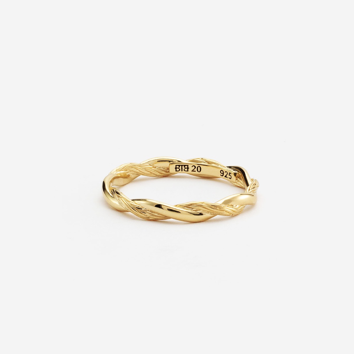 Katja Stacking Ring Twist Verguld