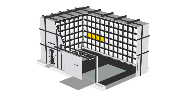 QC10 10 Meter Fully Anechoic Chamber